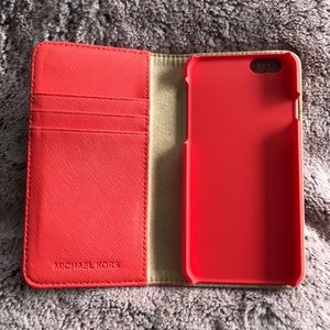Michael Kors iPhone 6 leather wallet case